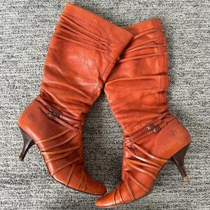 Fall Boots - Orange BRONX SHOES boots - 8.5